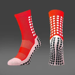Полугетры Skilz Gripsox red #1
