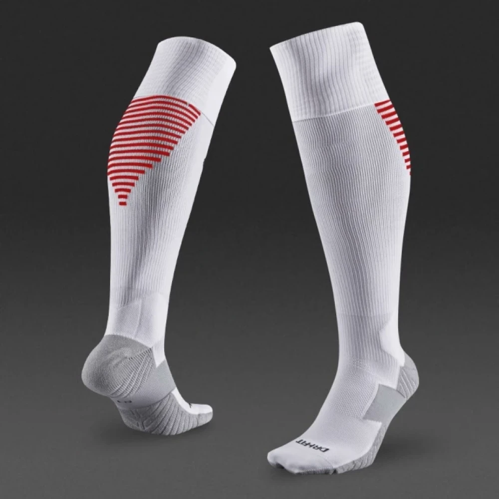 Гетры футбольные Skilz Pitch white/red #1