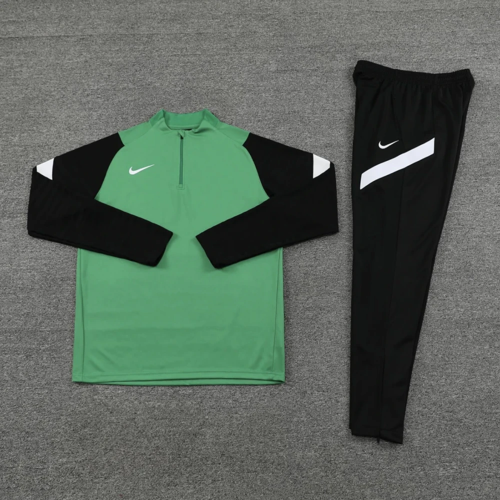 Детский костюм Nike Dry Strike 21 green/black #2